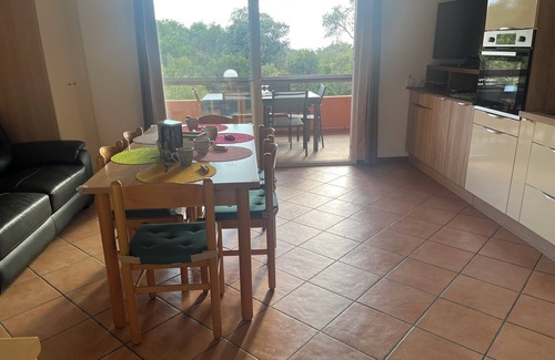 Pinarellu Apartment | Duplex for 5 people, 500m from the beach in a residence with swimming pool