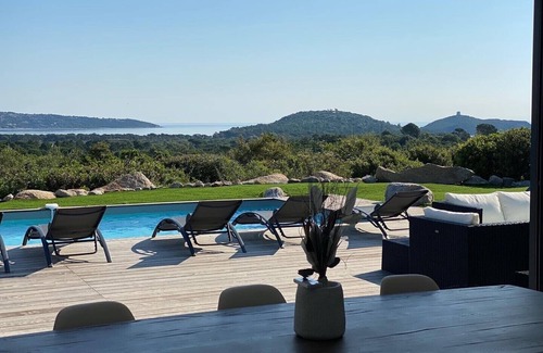 Cirendinu Villa | Villa Cilagna - Heated pool & sea view, near beaches