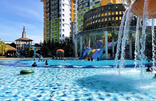 Malacca City Apartment | FREE 4 WATER THEMEPARK Tickets & WiFi Stay Melaka