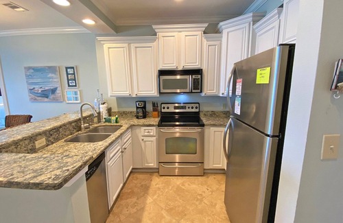Pensacola Beach Condo | FREE Beach Service! Top Floor Gulf Front Condo with Dazzling Views!