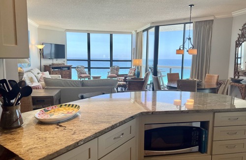 Miramar Beach Condo | Free Beach SRVC! Luxury & VIEWS for miles! Free Beach Bonfires M/F nights!