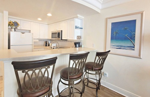 Ortona Park Condo | FREE DAILY ACTIVITIES! Spacious-Clean, 8th-Floor Suite at OceanFront Daytona Bch Resort-WIFI & HBO!