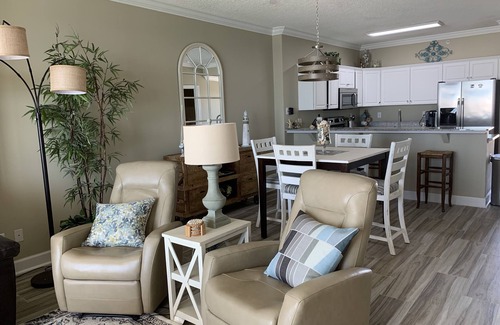 West Panama City Beach Condo | Free Front Row Beach Service Through October!