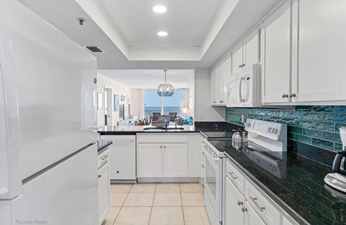 Indian Shores Condo | FREE PERKS INCLUDED! Sand Castle I 908 - GULF FRONT Condo!