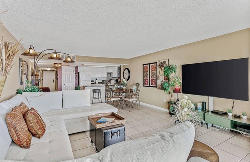 Indian Shores Condo | FREE PERKS INCLUDED! Chateaux 108 - GULF FRONT Condo!