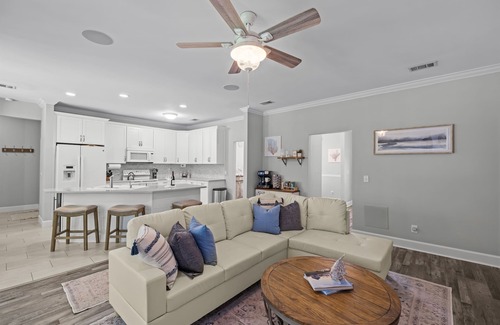 West Panama City Beach House | FreeGolfCart FirePit Bikes Paddleboards Beach