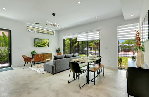 Miami Shores House | Fresco 1, Modern Design, Brand New Construction and Furniture