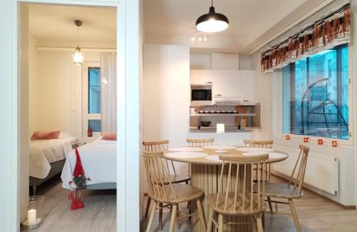Rovaniemi Apartment | Fresh 2BR, sauna and free parking