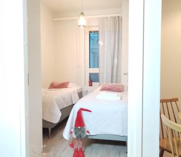 Rovaniemi Apartment | Fresh 2BR, sauna and free parking