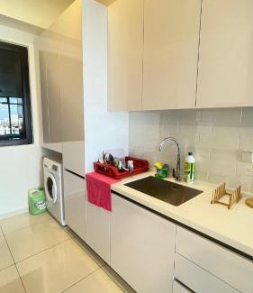 George Town Apartment | Fresh, Modern Georgetown Suite with Sky Pool Views