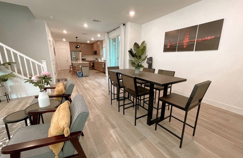Clovis House | Fresh modern home-gated community with large pool-near Copper River
