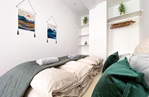 Lindenau Apartment | Freundliche Ferienwohnung mit Regendusche, Küche, Waschmaschine&Trockner, TV, WLAN
