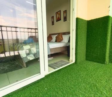 Chandigarh Apartment | Friendly Stays - Best Balcony in High Rise Building
