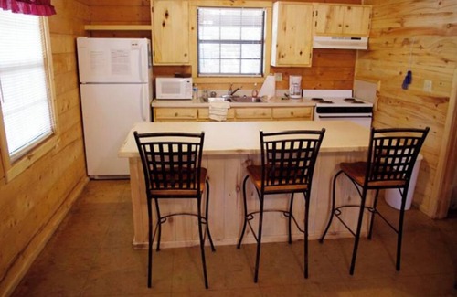 Leakey House | Frio Pecan Farm Log Cabins House 18