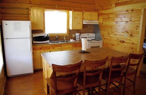 Leakey House | Frio Pecan Farm Log Cabins House 18