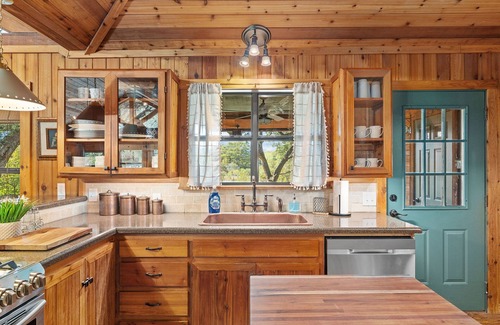 Leakey House | Frio Riverfront Home with Bunk House!