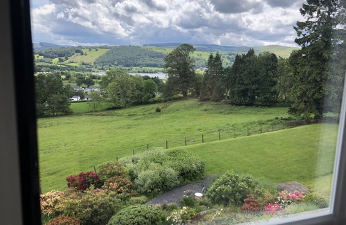 Bala House | Frondderw Country House- stunning view of Bala lake