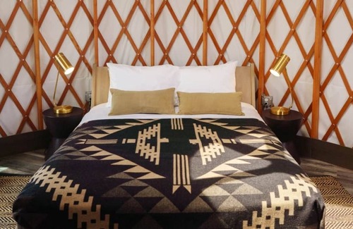 Center House | Frontier Drive-Inn | Yurt 1