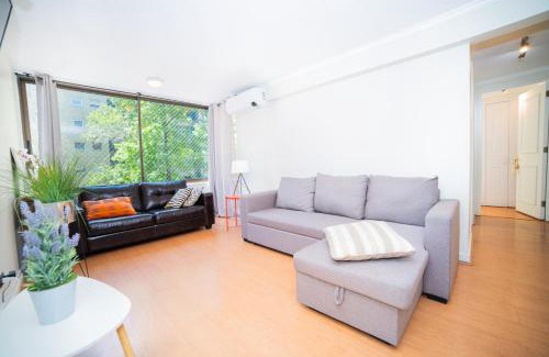 Apoquindo Apartment | Full departamento, Metro Manquehue, Las Condes