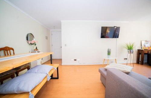 Apoquindo Apartment | Full departamento, Metro Manquehue, Las Condes