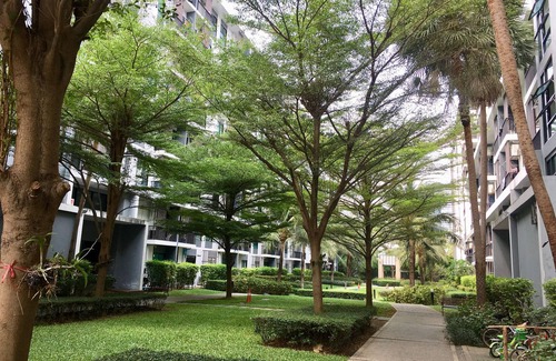 Bang Na Condo | Full furnished BTS Bearing ,inter school BPS, Hospital,Central Bangna Mega WIFI
