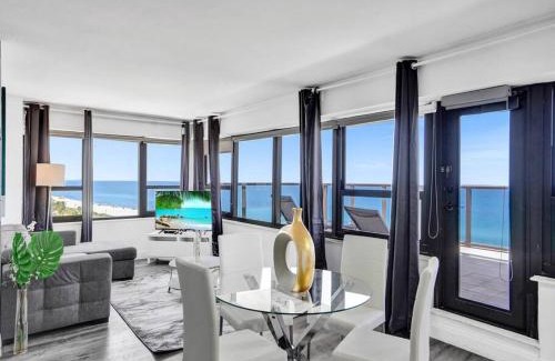 Mid Beach Apartment | Full ocean view Huge private terrace 1002