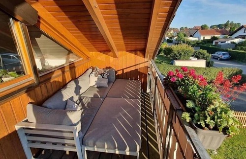 Bad Waldsee Apartment | Fully equipped apartment with south facing balcony family and pet friendly