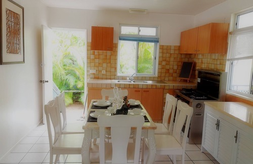 Moorea-Maiao House | fully equipped house with sea front pool & deck, quiet vacation