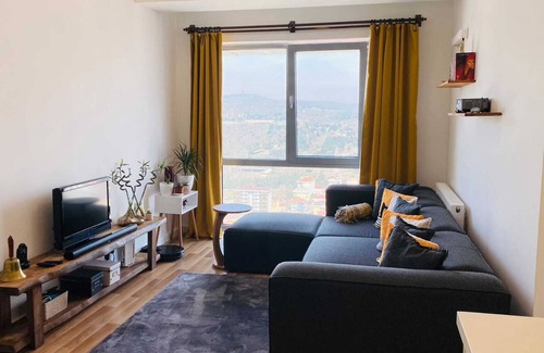 Kartal Condo | Fully equipped residence with city view