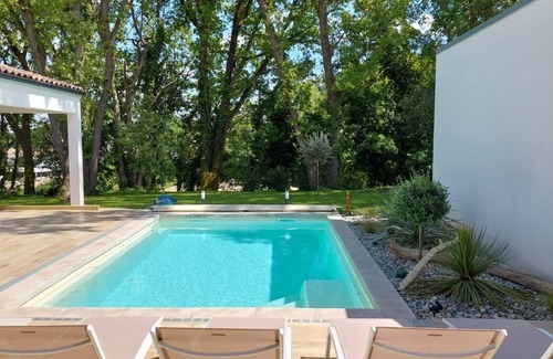 Saint-Augustin Villa | Fully equipped villa with swimming pool Bicycle path 100 m 5 min from St Palais