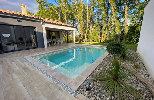 Saint-Augustin Villa | Fully equipped villa with swimming pool Bicycle path 100 m 5 min from St Palais