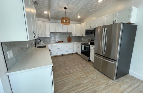 Laguna Beach House | Fully Fenced, Single level, pet friendly, golf cart,bikes,large patio and grill