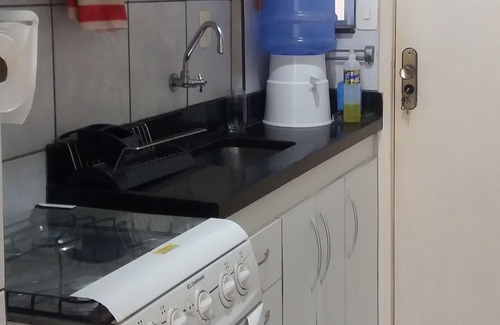 Jose Menino Apartment | Fully furnished seafront kit in Santos for up to 04 guests