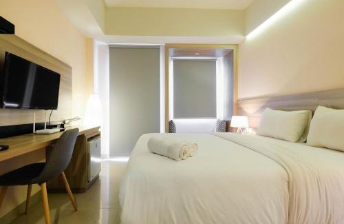 Cikarang Apartment | Fully Furnished Studio No Kitchen Apartment at Mustika Golf Residence By Travelio