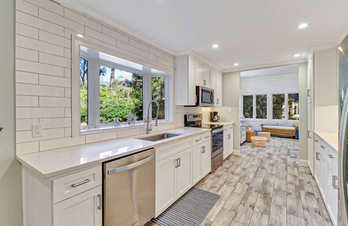 Sea Pines House | Fully renovated Sea Pines home w/private pool and deck surrounded by nature
