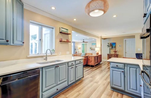 Hilton Head Island House | Fully renovated home, 6th row from beach, with pool, hot tub, and game room
