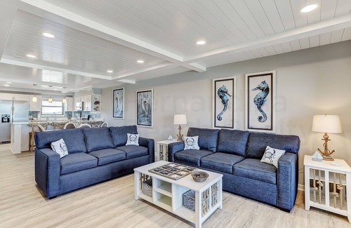 Fernandina Beach Condo | Fully Renovated oceanfront getaway with a modern coastal feel and amazing ocean views!