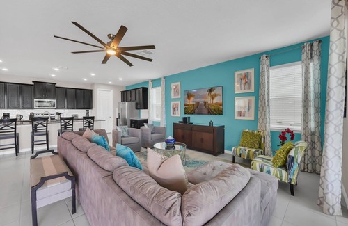 Four Corners House | Fun 9Bd Pool Home with Games and Themed Rooms-1576