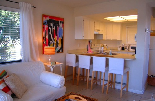 Butler Beach Condo | Funky Beach Place with Mix of 50's and High Tech! Ocean Village Club B-33