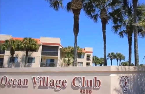 Butler Beach Condo | Funky Beach Place with Mix of 50's and High Tech! Ocean Village Club B-33