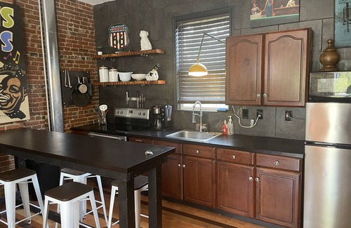 Downtown St. Louis House | Funky mini loft in fox park! Pet friendly!