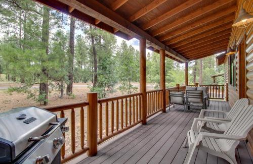 Torreon House | Furnished Deck and Grill Wooded Torreon Cabin