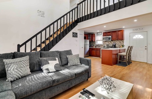 Tobyhanna House | Furnished Deck & Fire Pit: Home in Tobyhanna