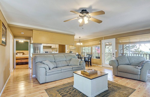 Mammoth Creek Cottage | Furnished Deck & Mountain Views: Panguitch Cabin