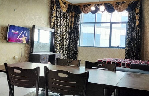 Ajman Apartment | Furnished Private Room with Separate Bathroom and balcony in Falcon Tower Ajman