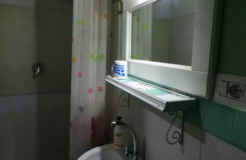 Castel San Giorgio Apartment | Furnished studio (double bed) with TV and private bathroom