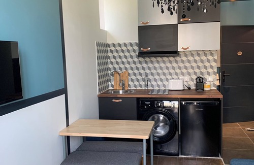 Aix-les-Bains City Center Apartment | Furnished studio fully equipped downtown Aix les Bains cures thermales apt 202!