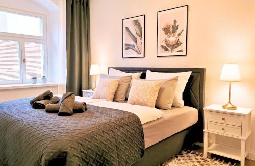 Meissen Apartment | Fynbos Apartments Deluxe, Balkon, historisch, Parkplatz