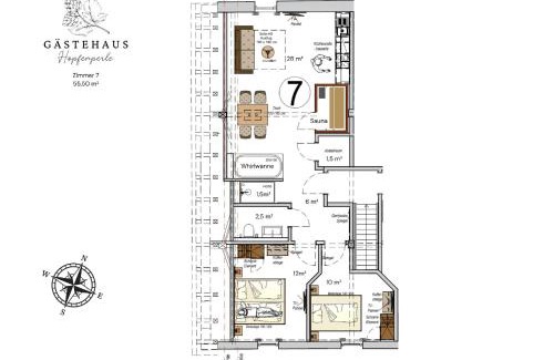 Spalt Apartment | Gästehaus Hopfenperle