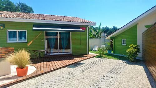 Brach House | Gîte avec piscine et espace bien-être partagés entre Bordeaux et Lacanau océan
